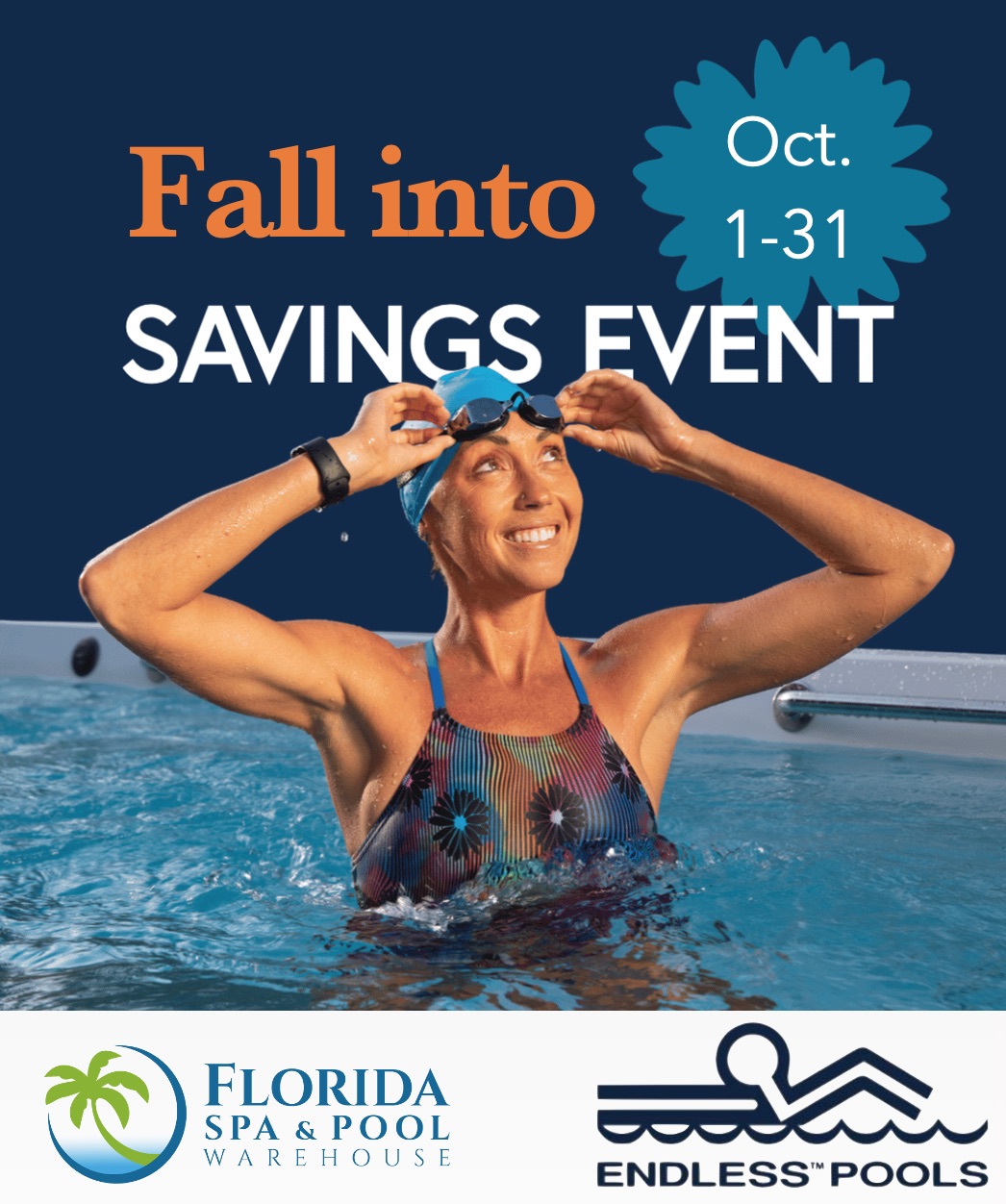 Fall into Savings Swim Spa Sales Event