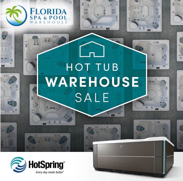 Hot Spring Spas Hot Tub Warehouse Sale October 2024